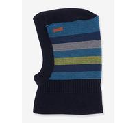 Schalmütze Blockstreifen Kinder maximo blau Gr. 53 cm