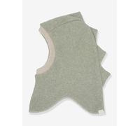 Schalmütze DINO Baumwollfleece Kinder maximo perlgrau Gr. 51 cm