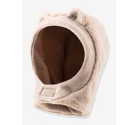 Schalmütze mit Ohren mit Fleecefutter Sterntaler beige Gr. 39 cm