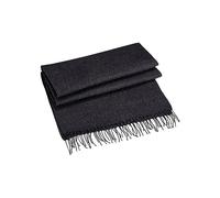 BEECHFIELD CLASSIC WOVEN SCARF CHARCOAL