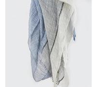 Schals Tücher Halstuch Scarf Damen Winterschal Aus Baumwolle, Schwarz, Für Herren, Weich, Knitterfrei, Unisex, Langer Schal Und Ringschal, Große Größe, 80 X 205 cm, Blaugraubeige