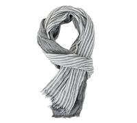Schals Tücher Halstuch Scarf Herbst Winter Herren Schal Baumwolle Leinen Gestreift Herren Schals Warm Halstuch Mode Männlich Marke Schals Hellgrau