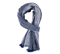 Schals Tücher Halstuch Scarf Herbst Winter Männer Schal Baumwolle Leinen Gestreiften Herren Schals Warme Halstuch Mode Männlichen Marke Schals Navyblau