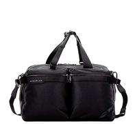 Scharlau Reisetasche Merayo in Handgepäckgröße aus Leder in der Farbe Schwarz, BR10-L12BK