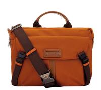 Scharlau Unisex-Gürteltasche Bell X-1aus Stoff und Leder in der Farbe Orange, BR12-N11OR