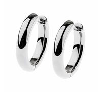 Ernstes Design Creolen evia Ohrringe E650 poliert 16 mm Edelstahl