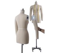 Schaumstoff-Schaufensterpuppe for Damen in voller Größe | Mehrere Größen, for Schneidern, Schneidern, Fotografieren, Ausstellen(XL)