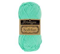 Scheepjes 1592-2 Softfun Baumwolle Garn, 2615 Botanical, 10x50g, 10 Count