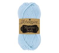 Scheepjes 1679-2 Merino Soft Baumwolle Garn, 50% Superwash-Merinowolle Mikrofaser 25% Acryl, 610 Turner, 10x50g, 10 Count