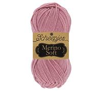 Scheepjes 1679-2 Merino Soft Baumwolle Garn, 50% Superwash-Merinowolle Mikrofaser 25% Acryl, 634 Copley, 10x50g, 10 Count