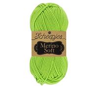 Scheepjes 1679-2 Merino Soft Baumwolle Garn, 50% Superwash-Merinowolle Mikrofaser 25% Acryl, 646 Miró, 10x50g, 10 Count