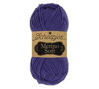Scheepjes 1679-2 Merino Soft Baumwolle Garn, 50% Superwash-Merinowolle Mikrofaser 25% Acryl, 655 Chagall, 10x50g, 10 Count