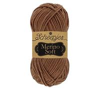 Scheepjes 1679-2 Merino Soft Baumwolle Garn, 607 Braque, 10x50g, 10 Count