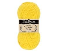 Scheepjes 1679-640 Merino Soft Baumwolle Garn, 50% Superwash-Merinowolle Mikrofaser 25% Acryl-Mischgewebe, 640 Warhol, 1x50g