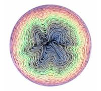 Scheepjes 1698-762 Whirl Wollgarn, 1000 Meter Länge, Popin Bonbon