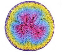 Scheepjes 1698-765 Whirl Wolle, Cotton, Lemon Cassis Cream, 1000 m, Meter