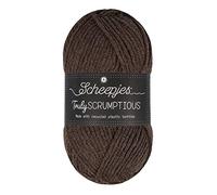 Scheepjes 1739-304 Truly Scrumptious Cotton Yarn, 304 Chocolate Ganache, 1x100g