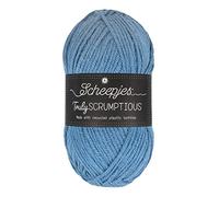 Scheepjes 1739-335 Wirklich lecker Truly Scrumptious Baumwolle Garn, recyceltes Polyester 50% Acryl, 335 Raspb. Rock Candy, 1x100g