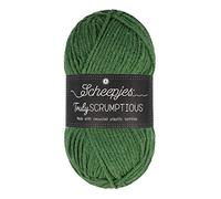 Scheepjes 1739-344 Truly Scrumptious Cotton Yarn, recyceltes Polyester 50% Acryl, 344 Pistachio Mafroukeh, 1x100g