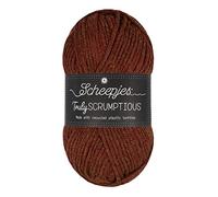Scheepjes 1739-367 Truly Scrumptious Cotton Yarn, 367 Salted Car. Brownie, 1x100g