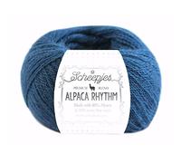 Scheepjes Alpaca Rhythm 1x25g - 657 Charleston, Blaues Strick- und Häkelgarn