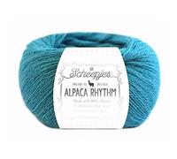 Scheepjes Alpaca Rhythm 1x25g - 659 Lindy, Blaues Strick- und Häkelgarn