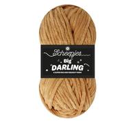 Scheepjes Big Darling 150g - 404 Teddy Bear Weiches Polyester Garn für Stricken und Häkeln