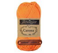 Scheepjes Catona 386 Peach Premium Wolle 50g mercerisiertes Baumwollgarn für feine Häkelideen luftige Looks und stilvolle Wohnakzente mit mySearose Label