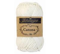 Scheepjes - Scheepjes 105 Braut Weiße Catona Garn - 1x50g