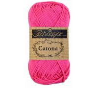 Scheepjes - Scheepjes 114 Schockierend Rosa Catona Garn - 1x50g