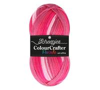 Scheepjes Colour Crafter Parade 1x100g - 406 Pink Blend, Rosa und Lila Strick- und Häkelgarn