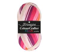 Scheepjes Colour Crafter Parade 1x100g - 601 Summer Fun, Rosa, Orange, Beige Strick- und Häkelgarn