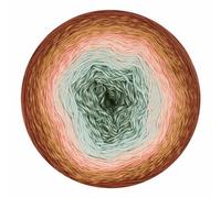 Scheepjes Cotton Whirl 1x1000m - 715 Mellow Meadow, rotes Garn für Stricken und Häkeln