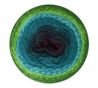 Scheepjes Cotton Whirl 1x1000m - 730 Berry Breeze, Grün und Blau