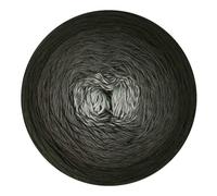 Scheepjes Cotton Whirl 1x1000m - 742 Phantom Fog, Schwarz und Grau