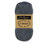Scheepjes - Hilo de Catona de carbón vegetal Scheepjes 393, 1 x 50 g