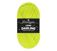 Scheepjes Little Darling 50 g - Gecko 445 - weiches Polyestergarn für Amigurumi, Baby-Accessoires und feine Häkelarbeiten