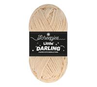 Scheepjes Little Darling 50g - 411 Capybara, Blaues Garn für Häkeln und Stricken