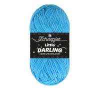 Scheepjes Little Darling 50g - 431 Schmetterling, Blaues Häkel- und Strickgarn