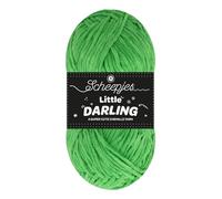 Scheepjes Little Darling 50g - Farbe 407 Froggy, Weiches Strick- und Häkelgarn