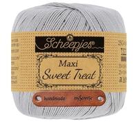 Scheepjes Maxi Sweet Treat 074 Mercury Premium Wolle 25g für filigrane Spitzen Häkelideen zarte Dekoprojekte und feine Handarbeiten mit mySearose Label