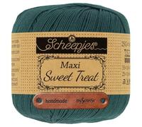 Scheepjes Maxi Sweet Treat 244 Spruce Premium Wolle 25g für filigrane Spitzen Häkelideen zarte Dekoprojekte und feine Handarbeiten mit mySearose Label