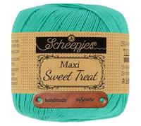 Scheepjes Maxi Sweet Treat 253 Tropic Premium Wolle 25g für filigrane Spitzen Häkelideen zarte Dekoprojekte und feine Handarbeiten mit mySearose Label