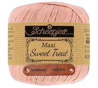 Scheepjes Maxi Sweet Treat 408 Old Rosa Premium Wolle 25g für filigrane Spitzen Häkelideen zarte Dekoprojekte und feine Handarbeiten mit mySearose Label