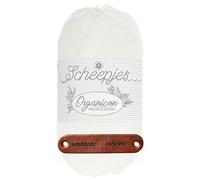 Scheepjes Organicon 219 Oxygen Premium Wolle 50g vegan für empfindliche Haut und liebevolle Babyideen mit mySearose Label