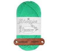 Scheepjes Organicon 231 Jade Premium Wolle 50g vegan für empfindliche Haut und liebevolle Babyideen mit mySearose Label