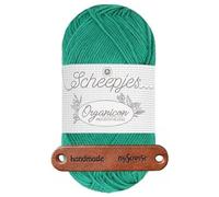 Scheepjes Organicon 233 Restless Pine Premium Wolle 50g vegan für empfindliche Haut und liebevolle Babyideen mit mySearose Label