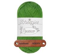 Scheepjes Organicon 234 Cosy Moss Premium Wolle 50g vegan für empfindliche Haut und liebevolle Babyideen mit mySearose Label
