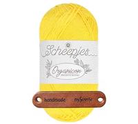 Scheepjes Organicon 239 Baby Chick Premium Wolle 50g vegan für empfindliche Haut und liebevolle Babyideen mit mySearose Label