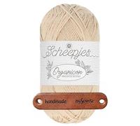 Scheepjes Organicon 242 Oat Bath Premium Wolle 50g vegan für empfindliche Haut und liebevolle Babyideen mit mySearose Label